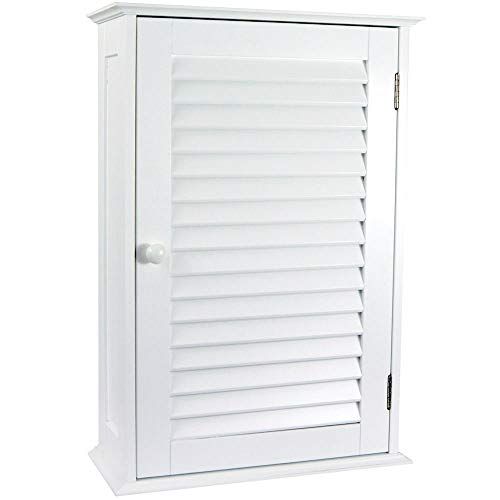 Bath Vida Badkamer Kast Enkele Deur Shutter Wandmontage Opslag