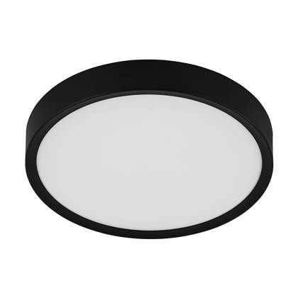 EGLO Musurita Plafondlamp - Zwart - Kunststof - LED - Ø 34 cm