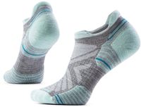Smartwool Dames Wandelsokken Sneaker Targeted Cushion Medium Grey