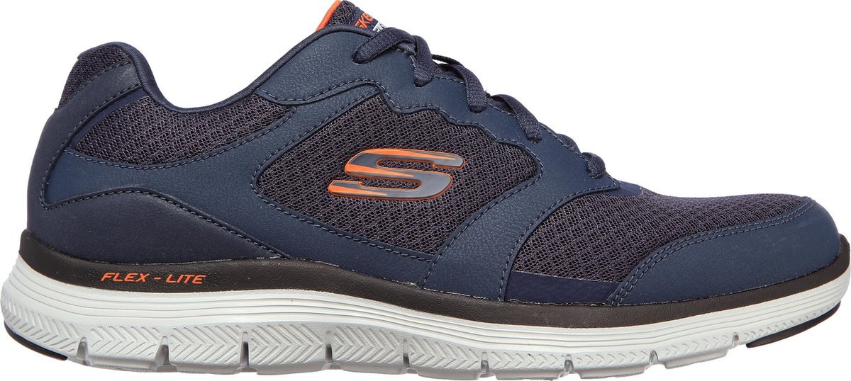 SKECHERS Flex Advantage 4.0 Heren Sneakers - Navy - Maat 44