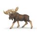 Papo - Realistische elandfiguur - 3 jaar en ouder - Wilde dieren collectie - Educatief spel boreale fauna - Cadeau-idee speelgoed voor meisjes en jongens