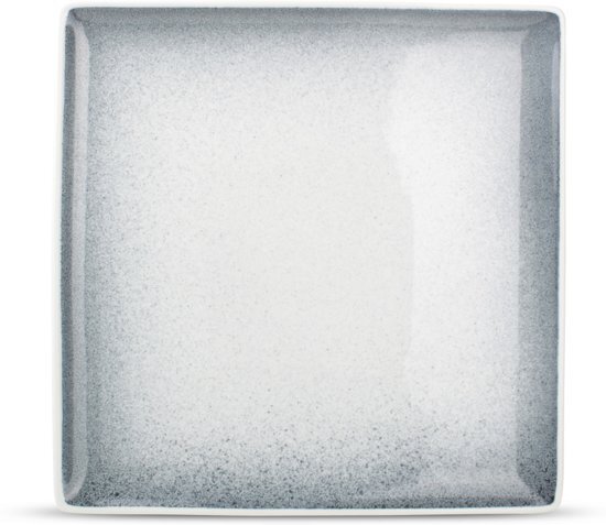 F2D Dinerbord Vierkant 26x26 cm. Dusk Speckle