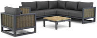 Santika Furniture Santika Salviano/Riviera 75 cm hoek loungeset 7-delig