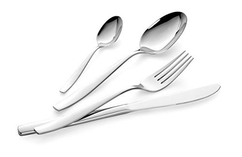 Lagostina Dalia bestekset voor 6 personen, 24-delig - Zilver