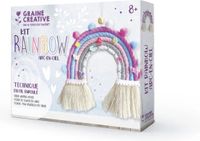 Graine Creative Macramé Regenboog Knoopset DIY Creatief Speelgoed