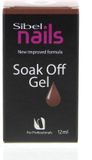 Sibel Sinelco SOAK OFF UV/LED GEL 15ML 5082 Bruin Nagellak 12 ml Glanzend