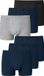 Schiesser Retro Boxer 95/5 Cotton Mannen Gesorteerd 1 Effen 6 stuk(s)