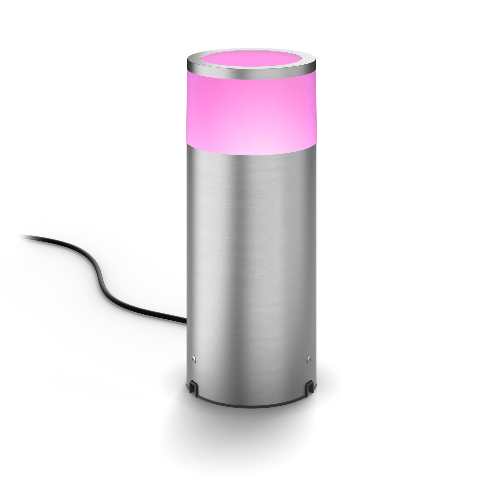 Philips Hue Calla - Outdoor Pedestal Light - Chrome - LED - Dimmable