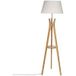 Atmosphera - Lampadaire trépied Kalo bambou H156cm créateur d'intérieur
