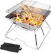 Pliable Grill Polyvalent - Grill de camping, acier inoxydable