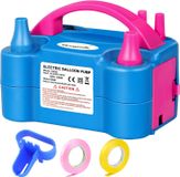 Pompe à ballon électrique 600W - Ballons de fête - Deux embouts et 2 modes pour décoration de fête