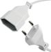 SONERO Netkabel Verlengstuk, X-ESG-ESB-050W, recht, wit, 5m