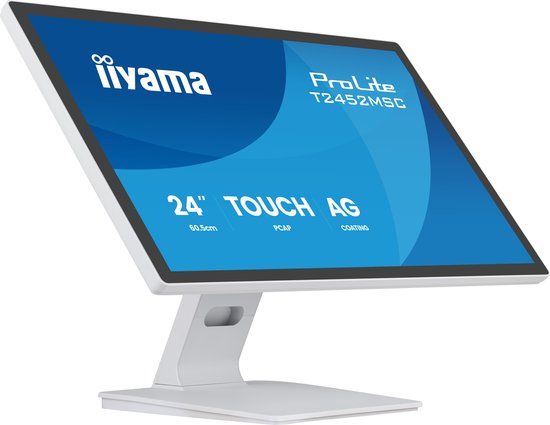 iiyama T2452MSC-W2AG computer monitor 61 cm (24") 1920 x 1080 Pixels Full HD LED Touchscreen Wit