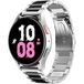Strap-it Samsung Bracelet acier Samsung Galaxy Watch 5 Pro (argent/noir)