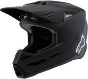 Alpinestars S-M3 Youth Solid Mat Zwart Offroad Helm