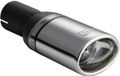 Ulter Sport Embout d'échappement - Ovale 95x65mm - Longueur 80mm - Montage - >50mm - Inox