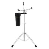 Donner Grote Snare Drum Stand Verstelbaar, Dubbel Gestructureerd Uitgebreid, met Drum Stick Houder Fit 10''-14'' Dia Drums, Hoogte Bereik 66-101 CM