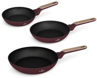 BerlingerHaus Set van 3 pannen met titaniumcoating uit de Leonardo Nordic Collection