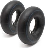 Wiltec Lot de 2x Chambre à air 18x6.50-8 pour pneu de tracteur à pelouse