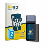 BROTECT - privacy screenprotector voor Pax M9200 - Folie Beschermfolie Blauwlichtfilter 2 Stuks