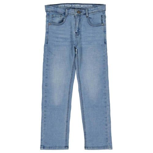 QPI regular fit jeans - mediumblauw