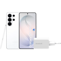 Samsung Galaxy S26 Ultra 1TB Wit 5G + BlueBuilt Oplader 65 Watt Wit