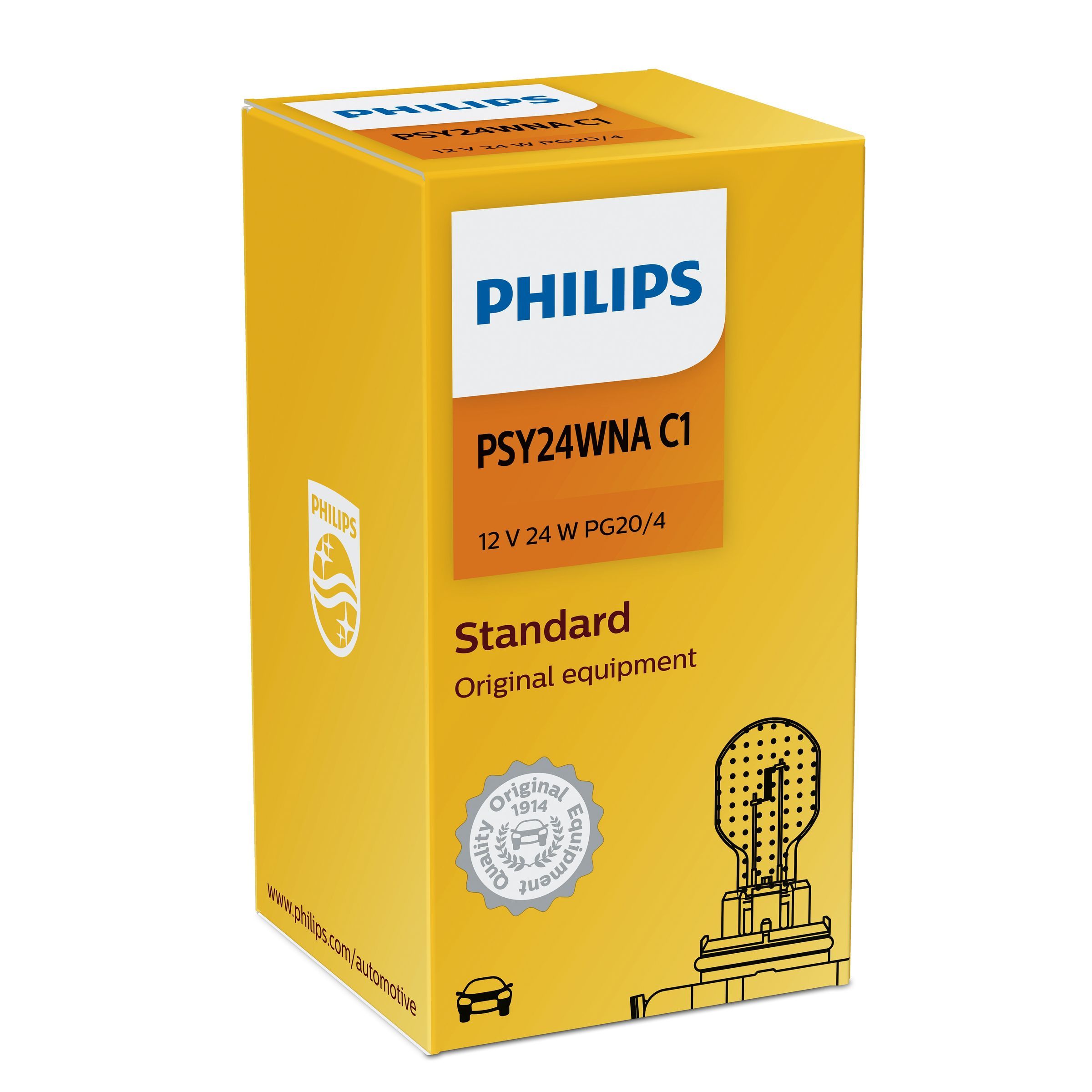 Philips Vision - Autolamp - 12V - 1 stuk - 12188NAC1