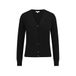 Expresso Cardigan Zwart Fijn Gebreid