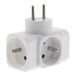 Zenitech Multiprise 16 A 3680 W 230 V - blanc