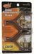 HME Producten Dubbele accessoire blisterhaak (Pack van 3), zwart