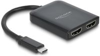 Delock USB Type-C™ Splitter (DP Alt Mode) to 2 x HDMI MST / VXP