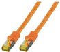 EFB Elektronik CAT6a sFTP kabel 7.5 meter Oranje