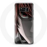 Maniacase Etui voor Samsung Galaxy S8 Light Yagami Death Note Manga Anime