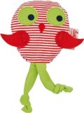 Käthe Kruse Grijpfiguur Uil Rood/groen 14 Cm