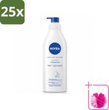 Nivea Lait pour le corps Express avec pompe - Pour peaux normales à sèches - 72 heures d'hydratation - 400 ml