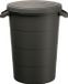 Prosperplast Keden SMOOTH Afvalbak / Prullenbak - 80L - Zwart