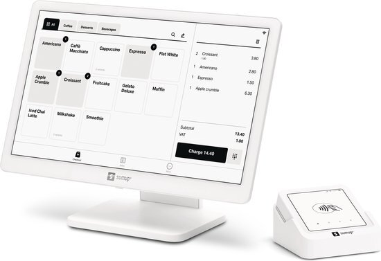 SumUp Point of Sale Lite + Solo pinapparaat en oplaadstation