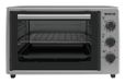 Wiggo WMO-E353(X) - Vrijstaande Mini Oven - Electrisch - 50 CM - 35 liter - 1800 W - 5 Jaar Garantie - Roestvrijstaal