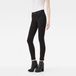 G-star Lynn D-mid Waist Super Skinny Spijkerbroek Zwart W25 x L30 Vrouw