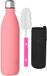 Unyqoos® Roze Roestvrijstalen Dubbelwandige Drinkfles met Isolatie en Accessoires 750 ml