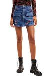 Desigual Rok 'FAL_CARRY' blauw denim
