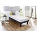 DORMIPUR matelas 90x190 - mémoire de forme - 25 kg/m³ - ferme