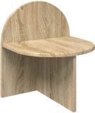 vidaXL Nachtkastje Sonoma Eiken 40 x 35,5 x 45,5 cm Geconstrueerd hout