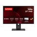 Lenovo ThinkVision T27-40 27" Full HD LED Monitor - Black