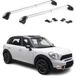 Aurilis Omac Barres De Toit Transversales Certifiées Tüv Pour Mini Countryman R60 F60 2010-2023 – Verrouillables (4 Antivols) – Charge Max 100 Kg – Fixation Durable Argent