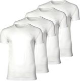 GANT T-shirt C-NECK T-SHIRT 4-PACK Wit Heren 3XL