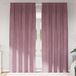 vidaXL Rideaux - 2 pièces - Rose foncé - 140 x 260 cm - Velours