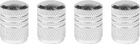 Benson Ventieldoppen set - Aluminium - Zilver - 4 stuks