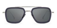 Dita Flight.006 Lunettes de soleil unisexe gris géométrique gris 52mm polarisé