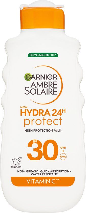 Garnier Ambre Solaire Hydra 24H Protect Lotion Zonnebrandcrème SPF30 175ml